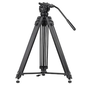 Tripé Profissional Kingjoy Vt-2500 Cabeça Hidráulica Fluida
