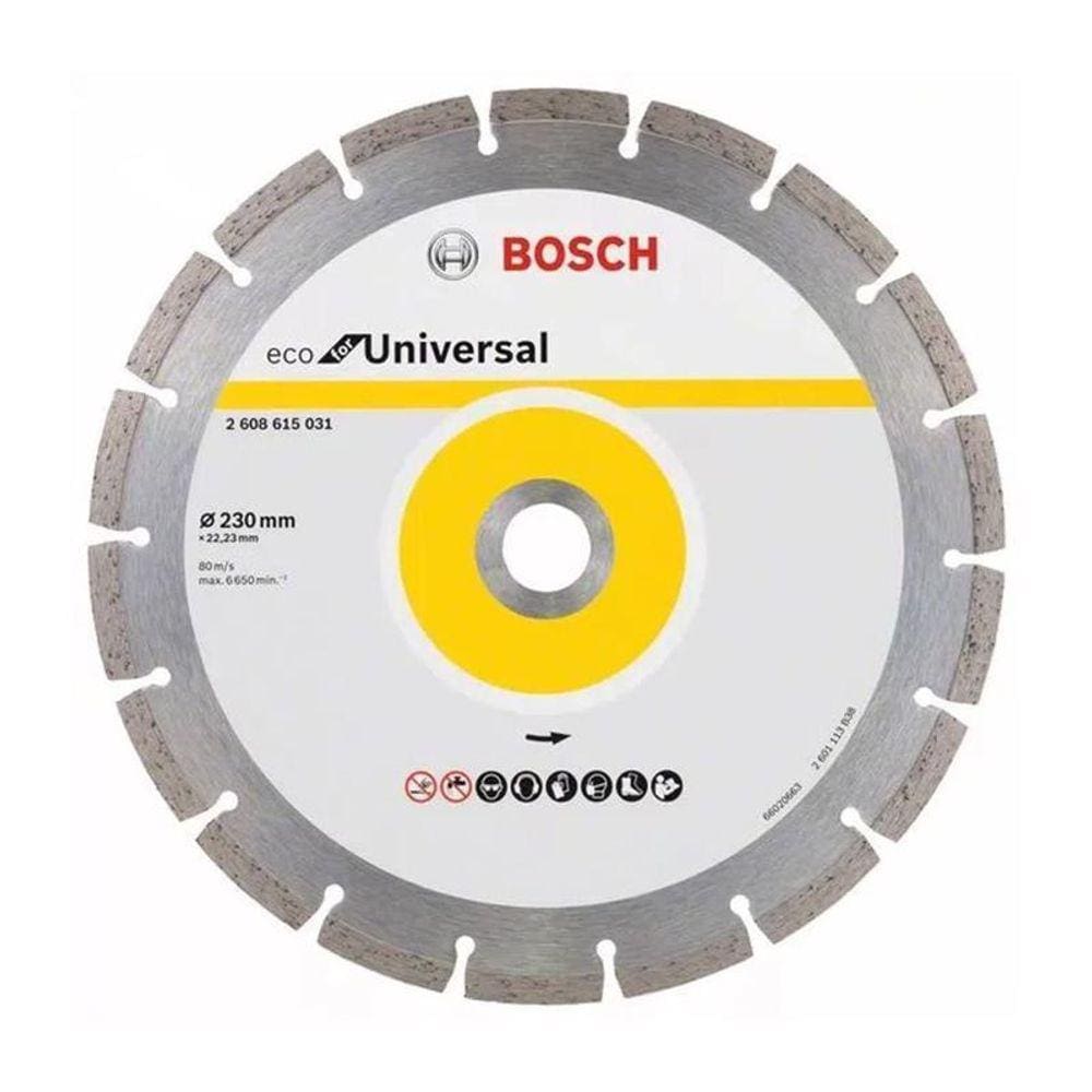 Disco Diamantado Segmentado Bosch 230 X 22,23X2,6X7Mm