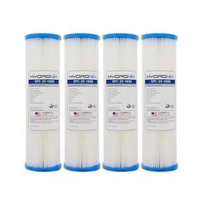 4 Refil Plissado Hydronix Cavalete Lavável 10 50 Micras