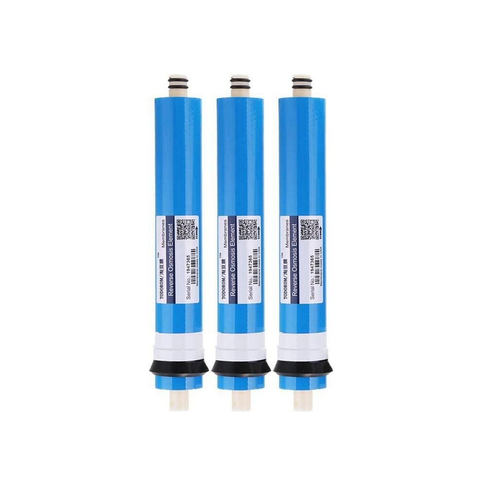 Kit 3 Membrana 150Gpd Osmose Reverse 570 Litros Diarios Ro