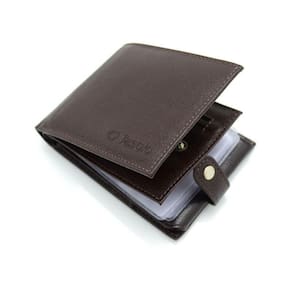 Carteira Masculina Couro Fasolo Com Porta Cheques H015-033