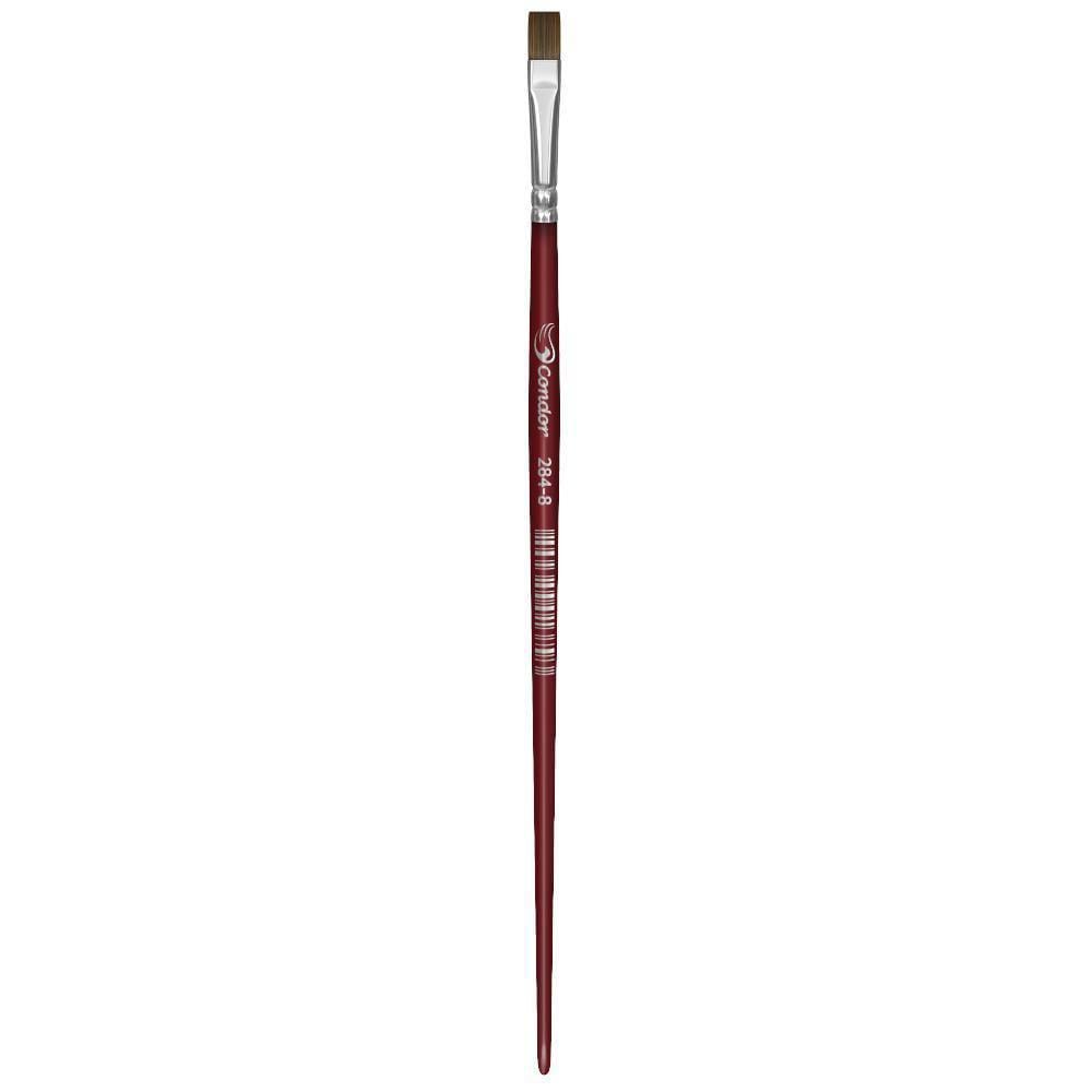 Pincel Artístico Chato Condor 284-8 06 Un