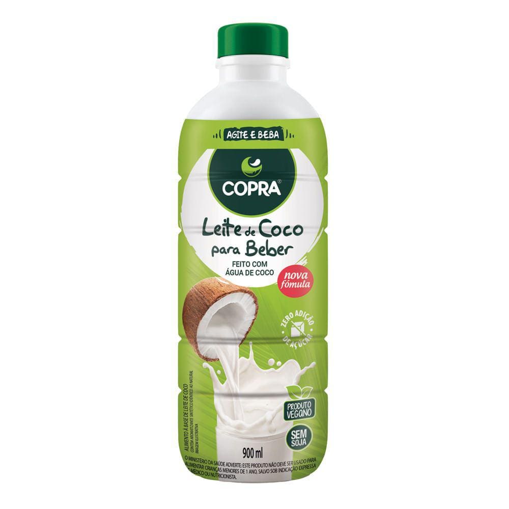 Leite de Coco Copra para Beber Sabor Tradicional 900ml