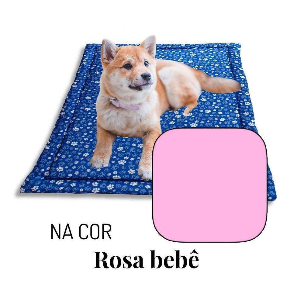 Colchonete Pet P Cães E Gatos 60X40 100% Pvc - Rosa