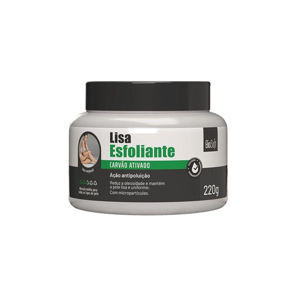 Creme Esfoliante Corporal Com Carvão Ativado Anti Oleosidade
