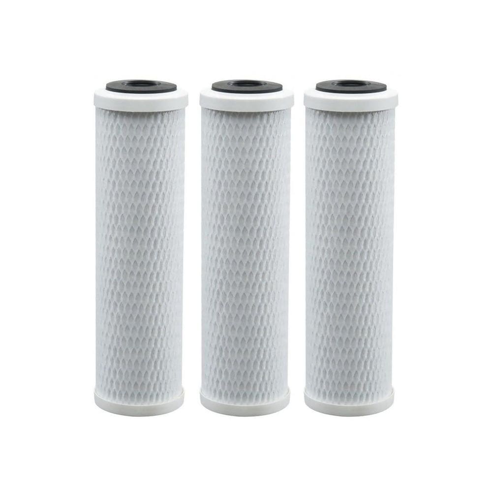 Refil Carbon Block 10 Micras 2.1/2`` 100% Carvão 600L/H