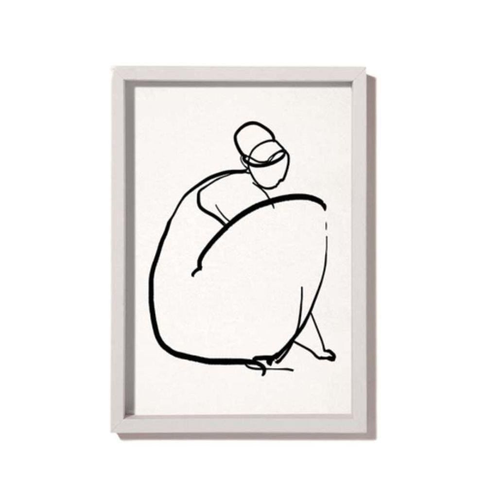 Quadro Em Mdf 14221-4 32X23X3Cm Tela - Mart