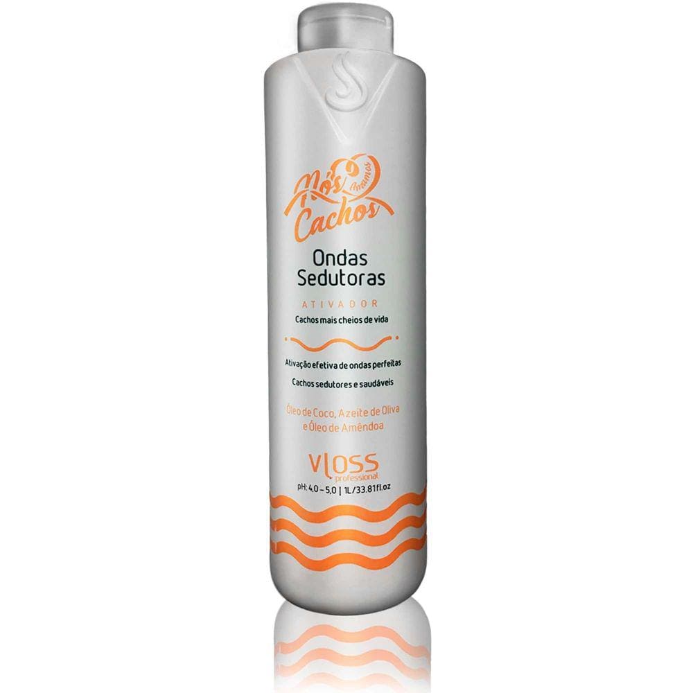 Ativador Nós Cachos, Cachos Modelados E Cabelo Revitalizado