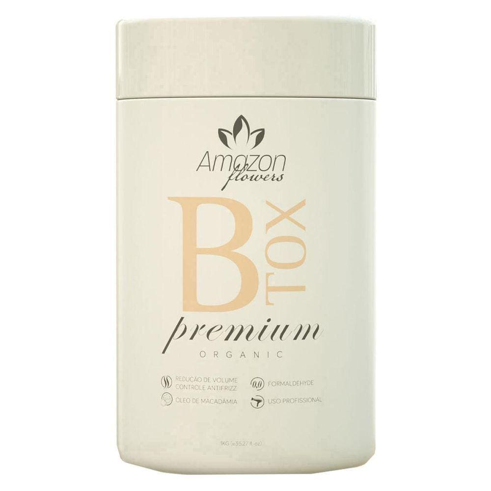 Escova Alisamento Botox Redutor De Volume Organico 1000Ml