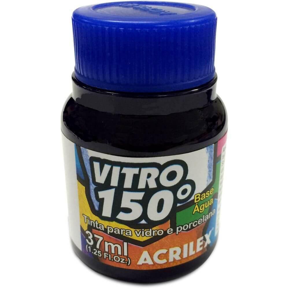Tinta Vitro 150º 01140 37Ml Azul Intenso 578 Acrilex