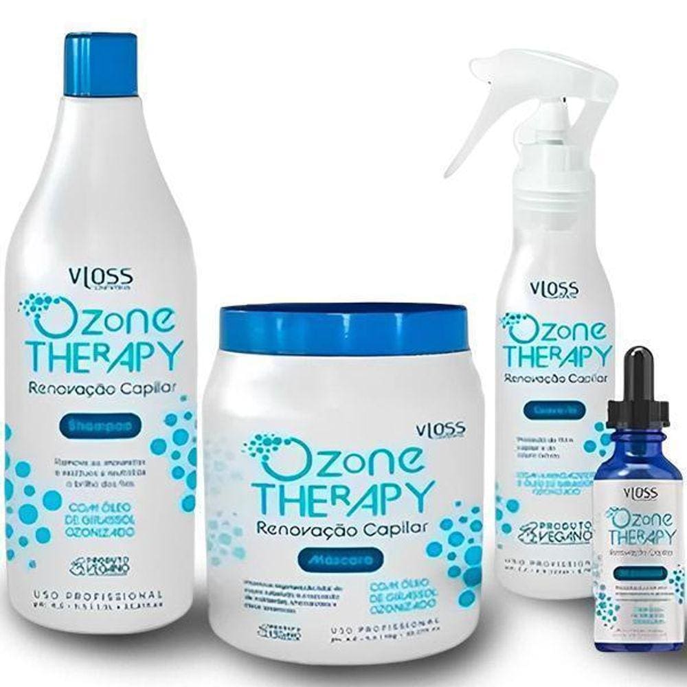 Kit Ozone Therapy, Fortalecimento E Rejuvenescimento Capilar