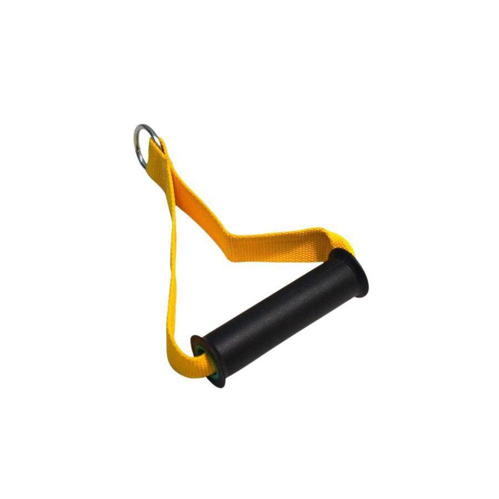 Puxador Estribo Nylon Simples Profissional Amarelo