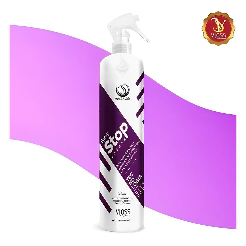Vloss Anti Frizz E Emborrachamento Recupera Cabelo Inteiro