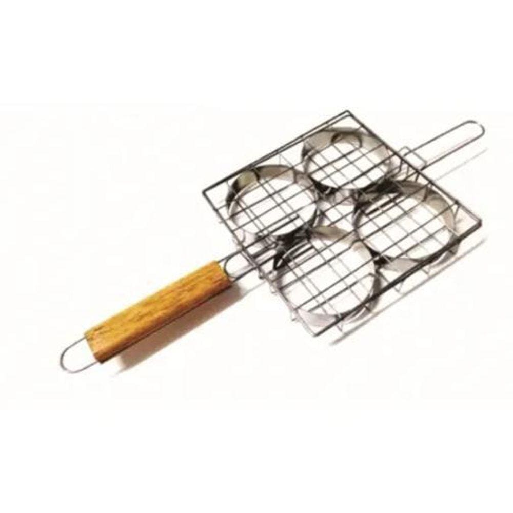 Grelha Para Hambuerguer 4 Lugares - Cod:Pl0105