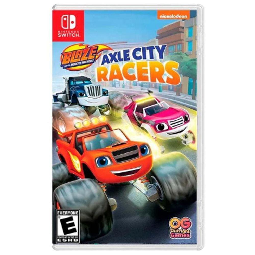 Jogo Blaze And The Monster Machines Axel City Racers Switch