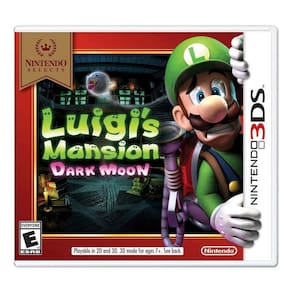 Jogo Midia Fisica Luigis Mansion Dark Moon Para Nintendo 3Ds