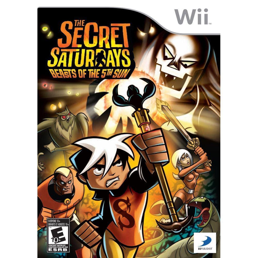 Jogo Secret Saturdays: Beasts Of The 5Th Sun Wii