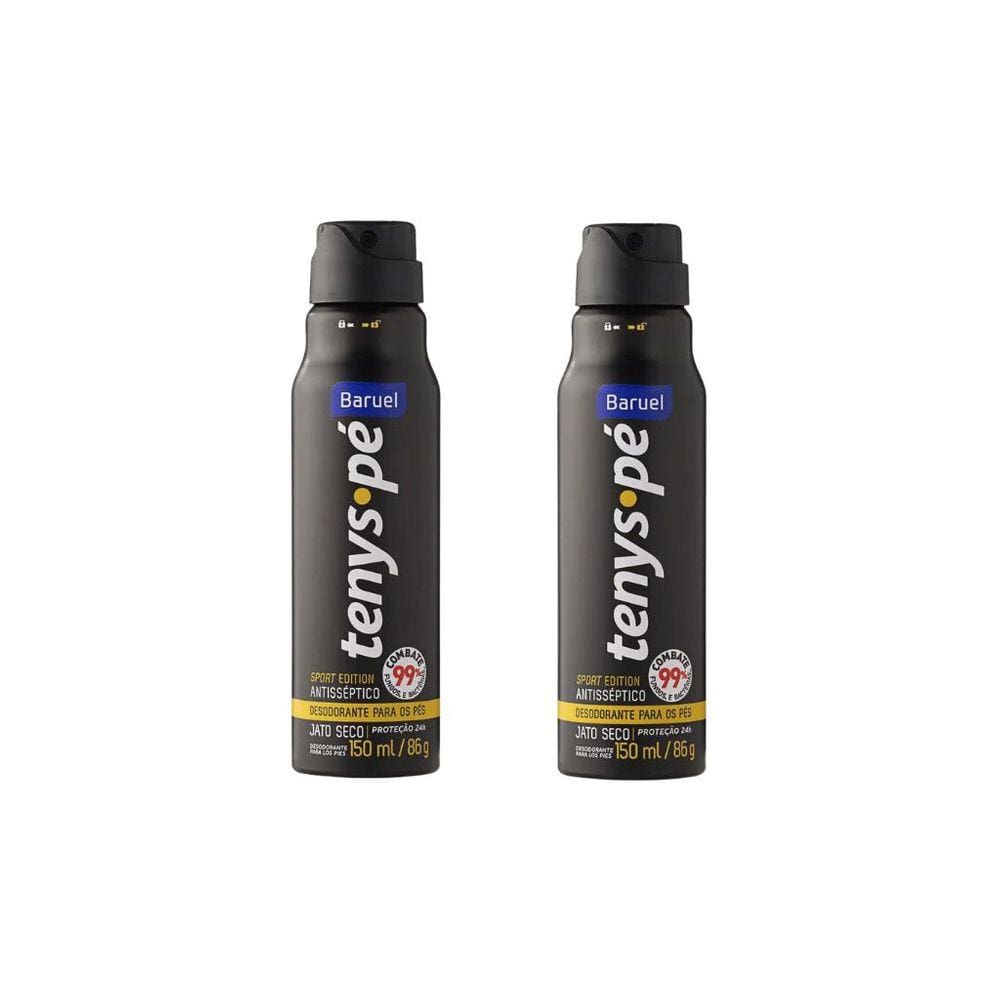 Talco Pes Tenys Pe Baruel Aerossol 150ml Seco Sport-Kit 2un