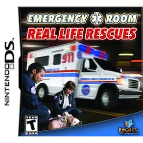Jogo Emergency Room Real Life Rescues Nintendo Ds Novo Nds