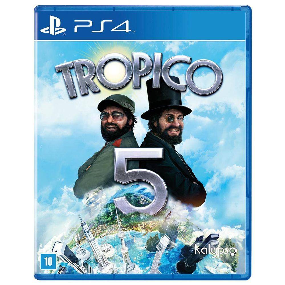 Jogo Novo Lacrado Tropico 5 PS4 Estratégia - Kalypso Media