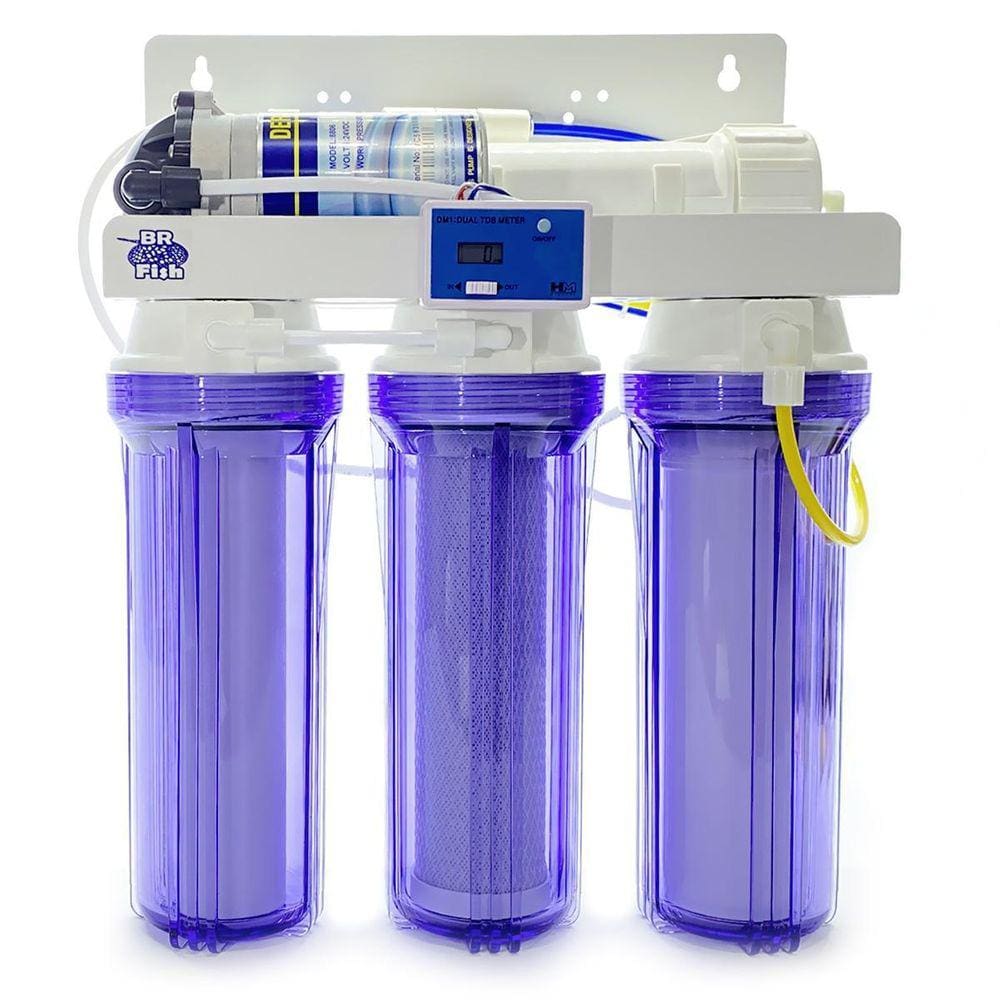 Filtro Osmose Reversa 150Gpd + Bomba + Tds In-Line Transpare