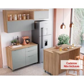 Cozinha Completa Completa Marquesa Gourmet 5 Peças Nature/Verde - Nesher