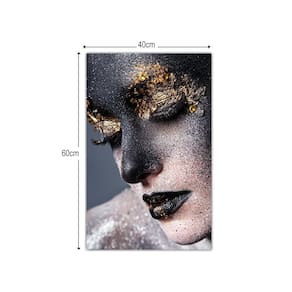 Quadro Tela Decorativa Mulher Elegante Para Sala 60X40Cm