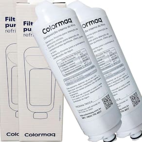 Kit 2 Filtro Refil Colormaq Acqua Purificador Cpuhevaban