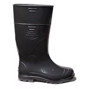 Bota Borracha Pvc Impermeavel Moto Limpeza C/Longo Preta 44