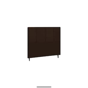 Cabeceira Style 1,93 marrom king decoração super luxo linha quartos sofisticados - Jbe Moveis
