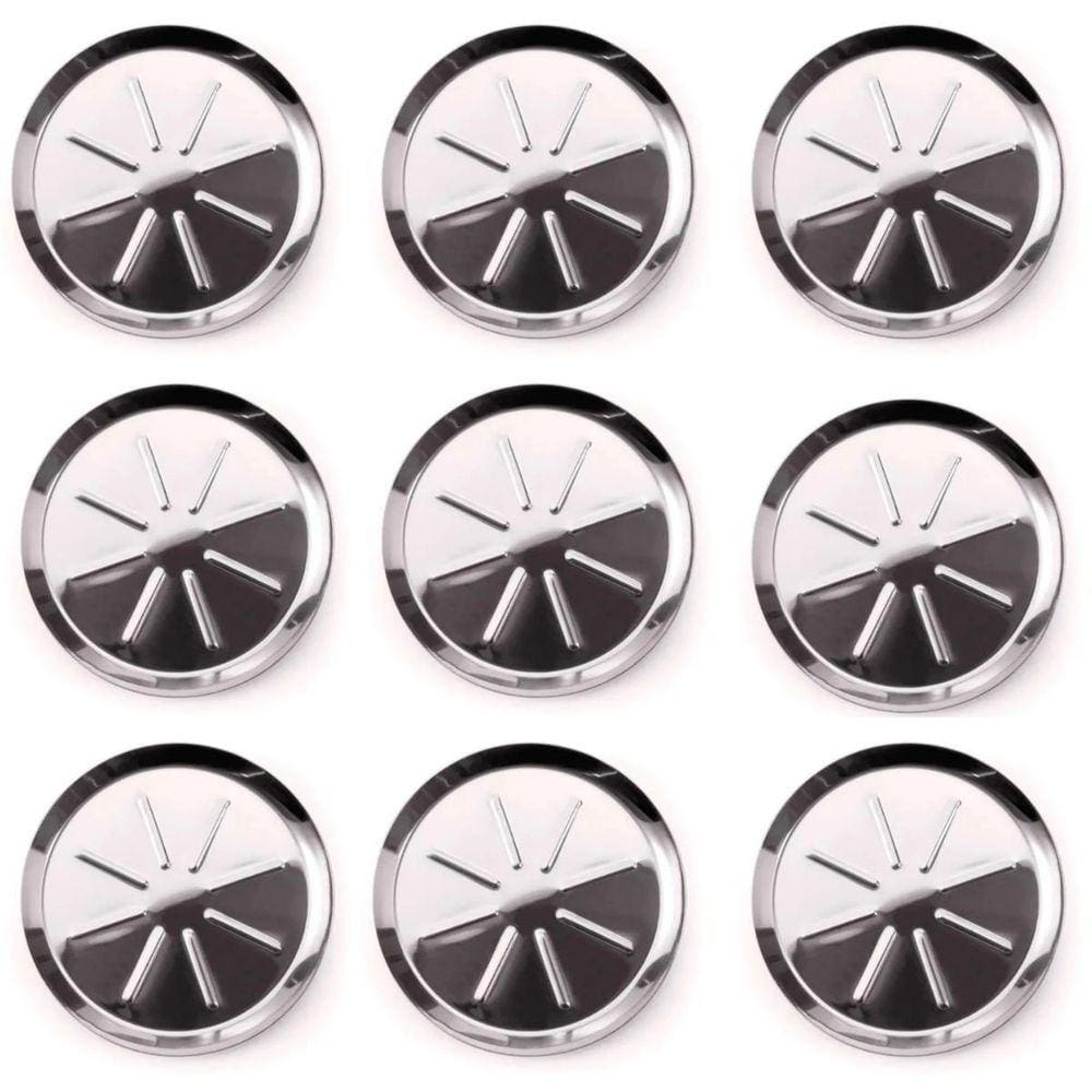 Kit Porta Copo Suporte Para Copos Descanso Aço Inox 258 Unid
