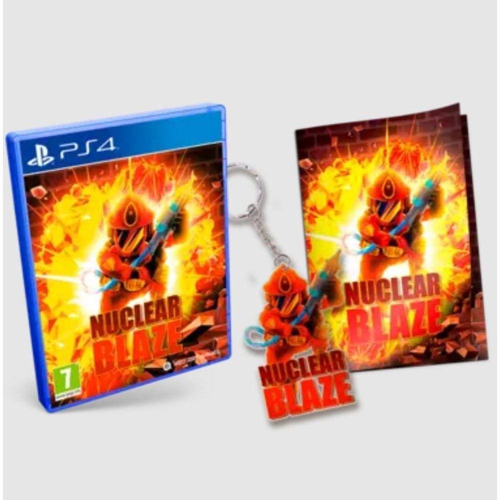 Jogo Nuclear Blaze Ps4 Europeu Lacrado Com Keychain