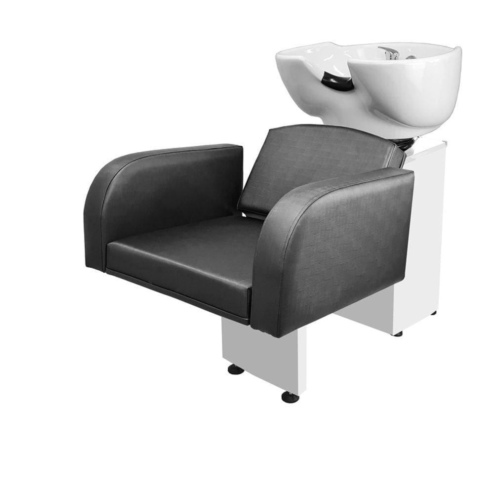 Lavatório Salão de Beleza Destak Preto (Não é de Madeira)