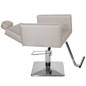 Cadeira Poltrona Cabeleireiro Evidence Reclin Branco Facto