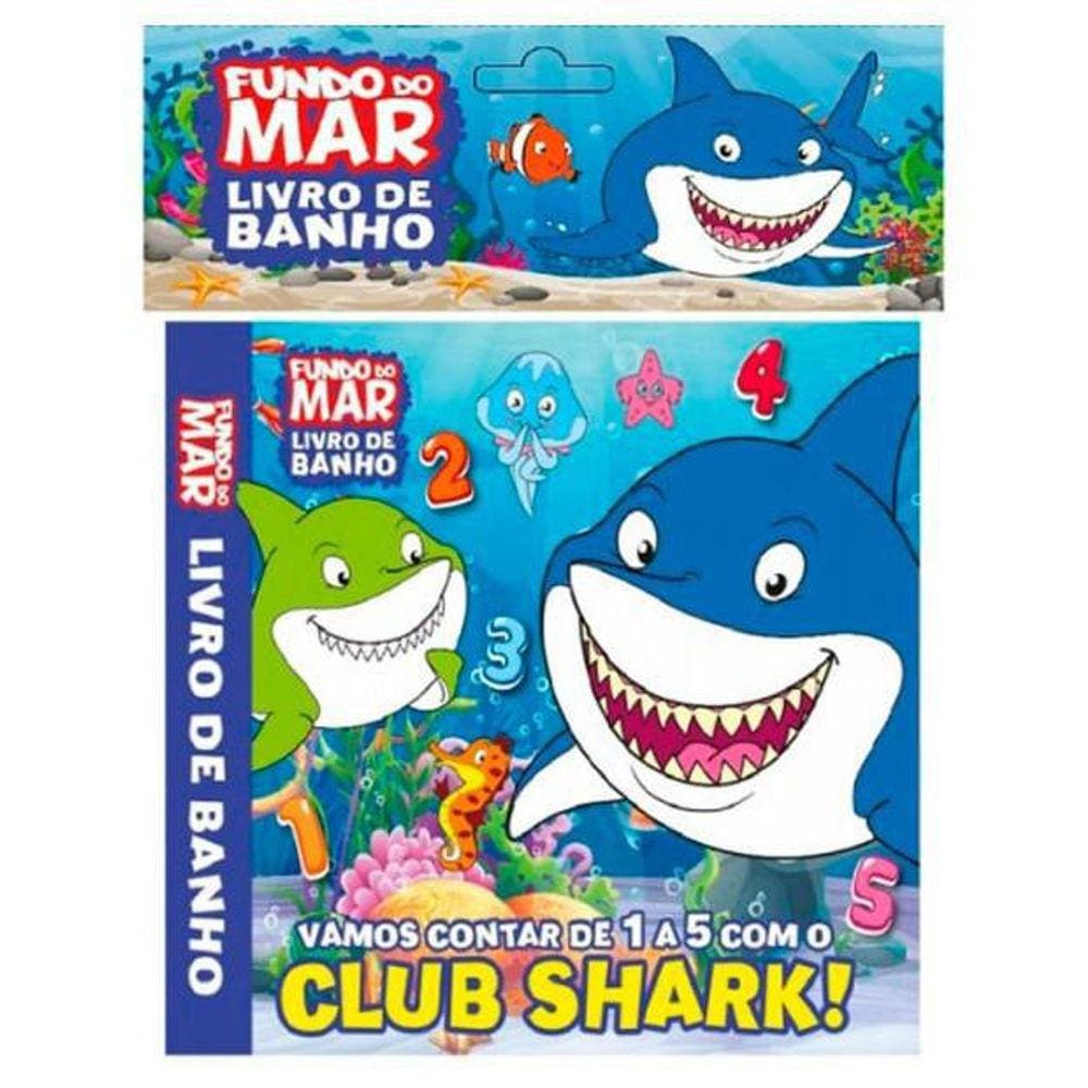 Livro De Banho - Fundo Do Mar - Club Shark