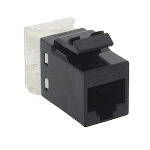 Conector Rj45 Cat6 Padrão Keystone - Preto