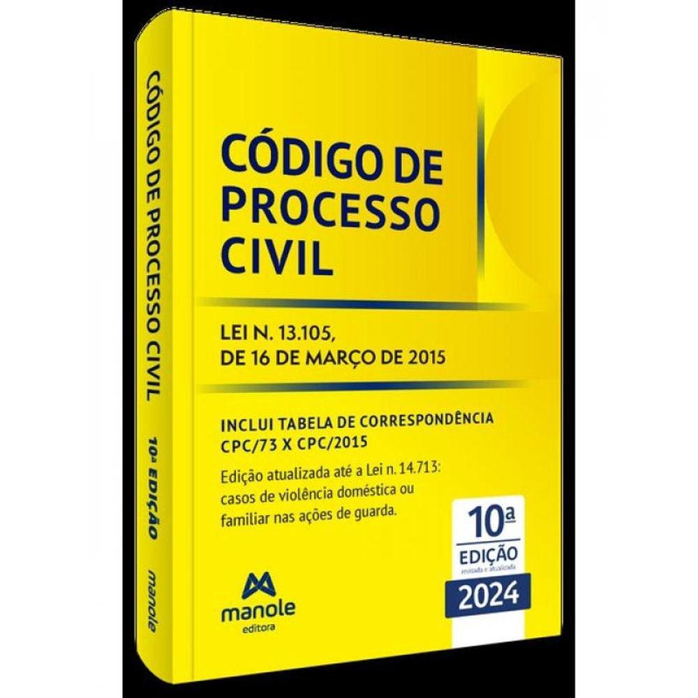 Código De Processo Civil - 2024