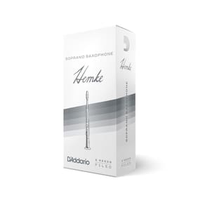 Palheta Sax Soprano 2.0 (5 Unidades) D Addario F. L. Hemke [f035]