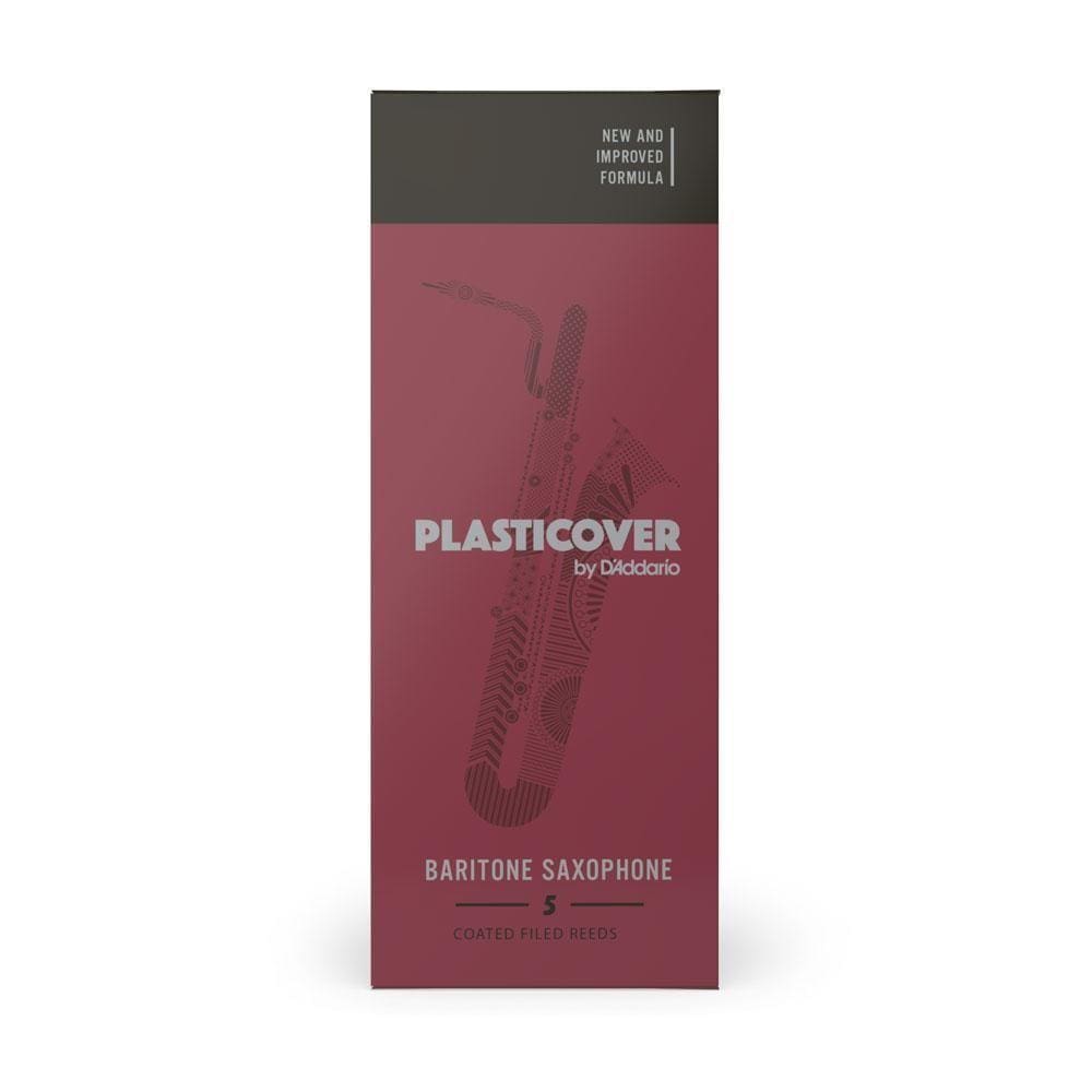 Palheta Sax Barítono 2.5 (5 Unidades) D Addario Plasticover [f035]