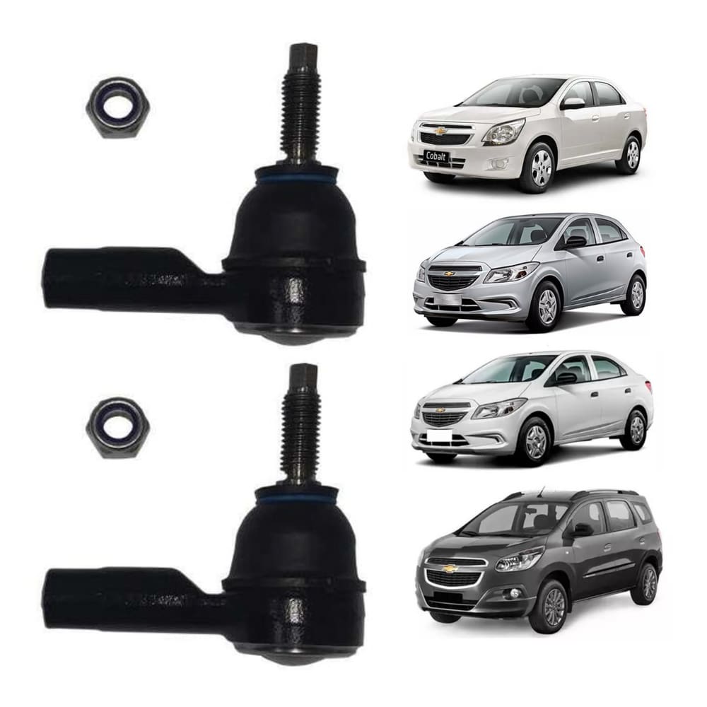 Terminal Direção Dianteiro Direito+ Esquerdo Nakata Chevrolet Cobalt 2011 A 2016