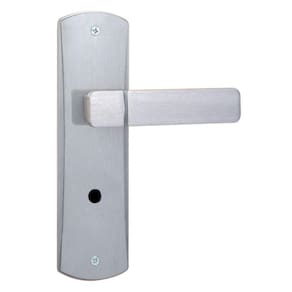 Fechadura para Porta de Banheiro com Espelho Capri 40mm MGM Alumínio