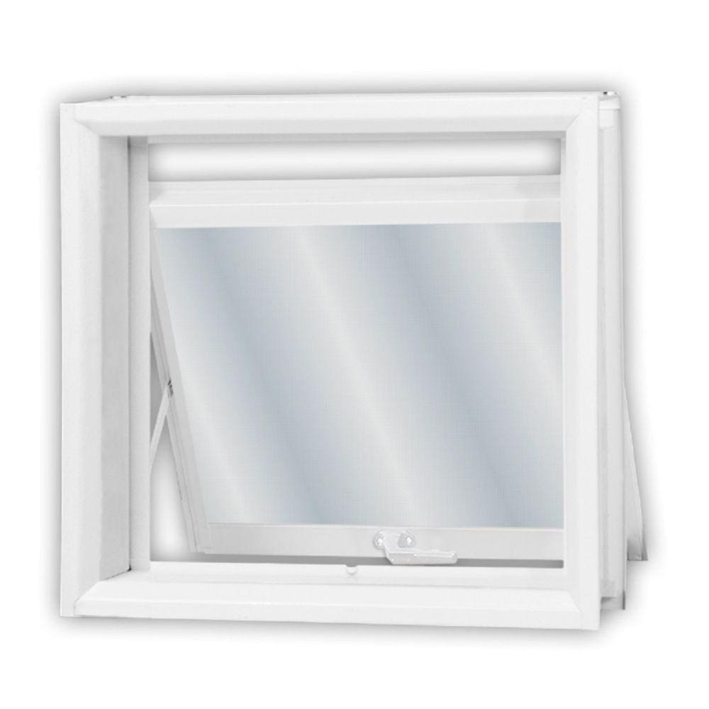 Janela de Aço Maxim-Ar 50x50cm Minas Sul MGM Branco