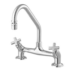 Torneira com Misturador de Cozinha para Mesa 3006 C 22 1/4V BA AA Nya Meber Metais Cromado