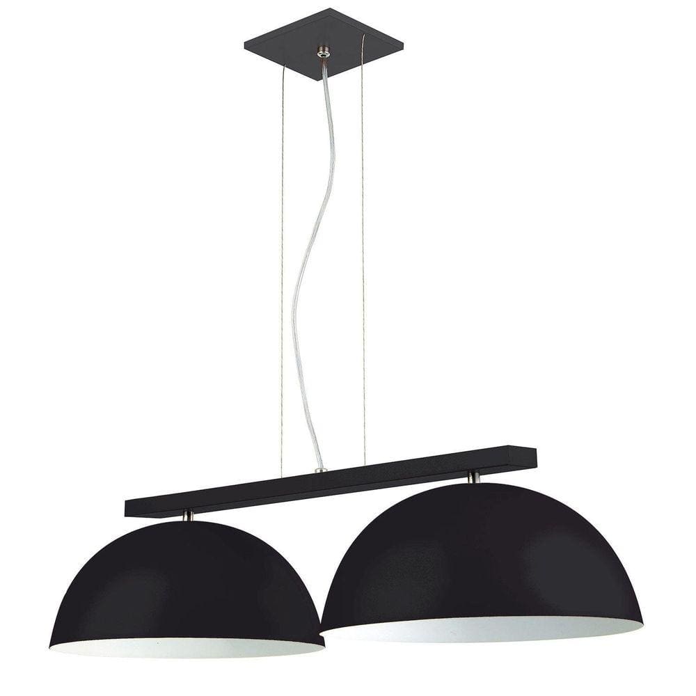 Pendente Meia Lua Duplo 32cm 6001 Pantoja & Carmona Preto