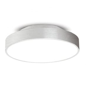 Plafon para 3 Lâmpadas Redondo 36cm 7652 JD Molina Escovado