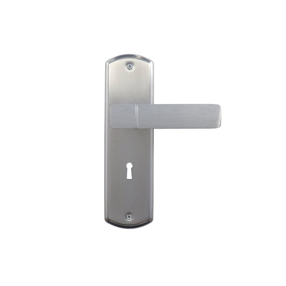 Fechadura para Porta de Quarto Interna com Espelho Capri 40mm MGM Alumínio