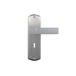 Fechadura para Porta de Quarto Interna com Espelho Capri 40mm MGM Alumínio