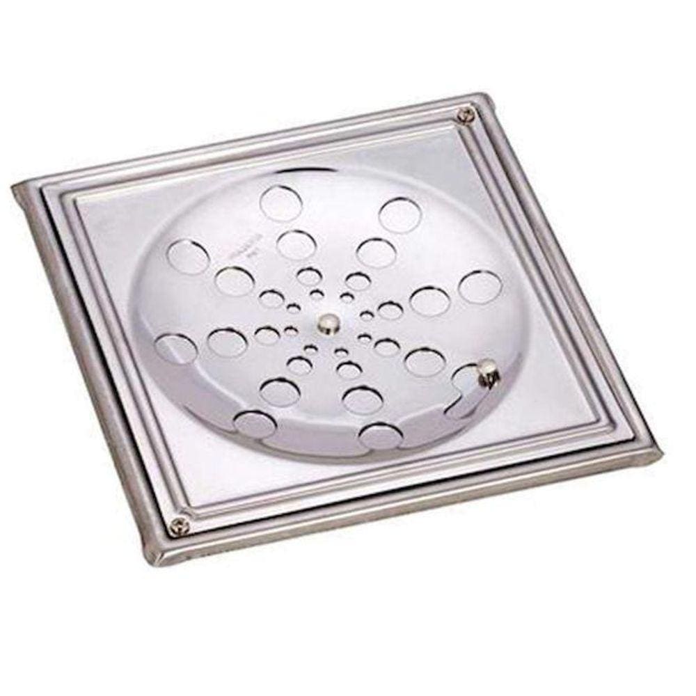 Grelha Rosinox Com Caixilho Aço Inox 430 10 X 10Cm