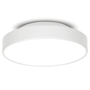 Plafon para 2 Lâmpadas Redondo 25cm 7651 JD Molina Branco