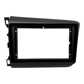 Moldura Multimídia 9 Honda Civic 12/16 C/ Adaptador 7 Padrão Chinês/Japonês Grafite - Fiamon(4118)